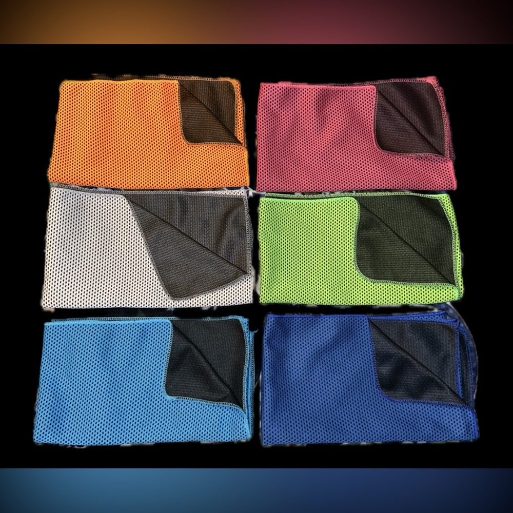 Colorful Mesh Towels Set